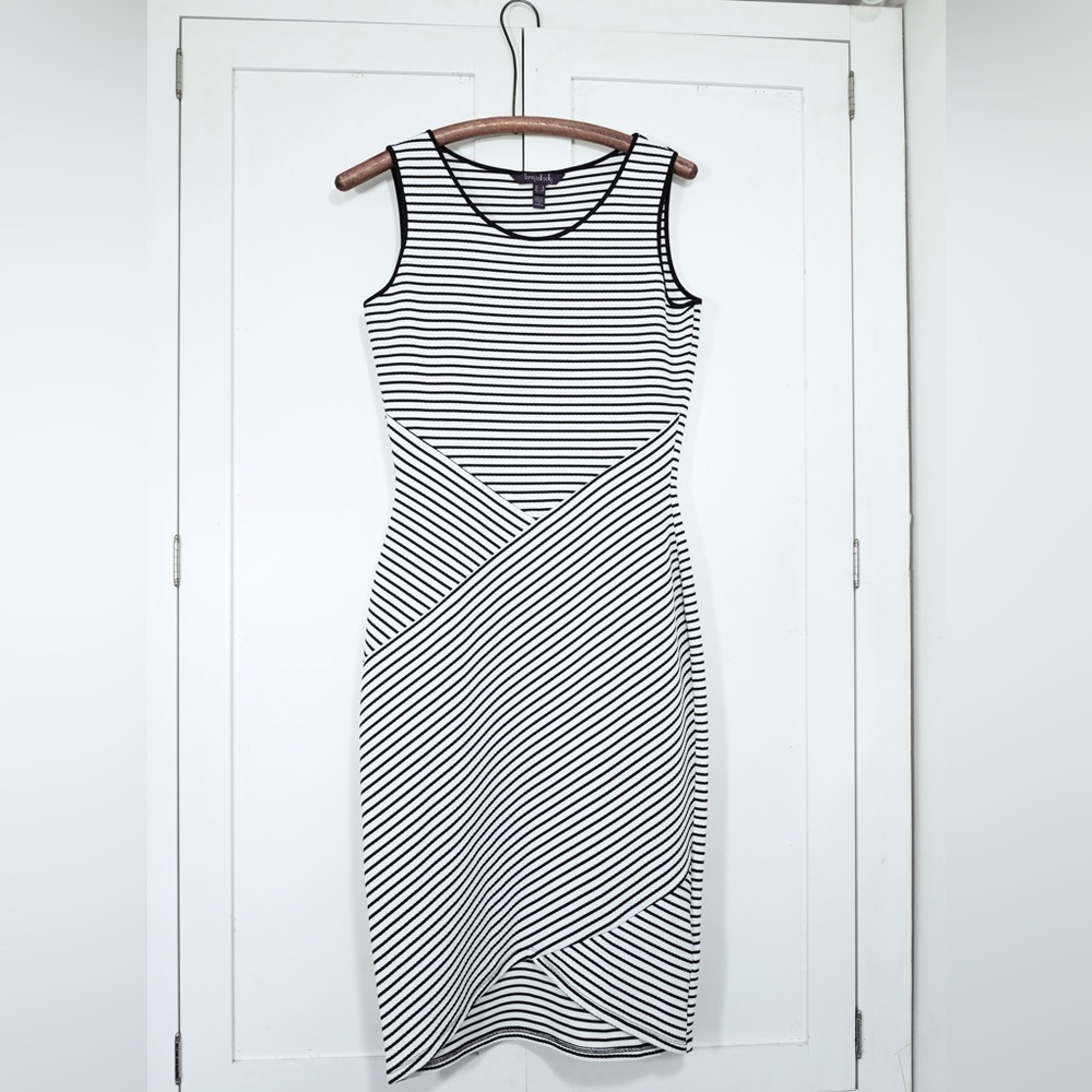 Tall Striped Midi Dress